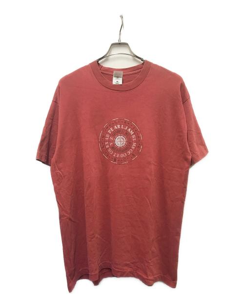 pearl jam（パール・ジャム）pearl jam (パール・ジャム) 90s NO CODE TRUEバンドプリントTEE レッド サイズ:XLの古着・服飾アイテム