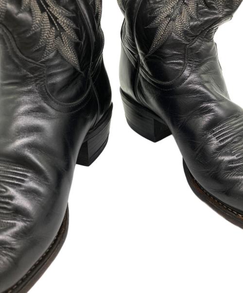 TONY LAMA（トニーラマ）TONY LAMA (トニーラマ) ウェスタンブーツ ブラック サイズ:	SIZE 9　（27㎝相当）の古着・服飾アイテム