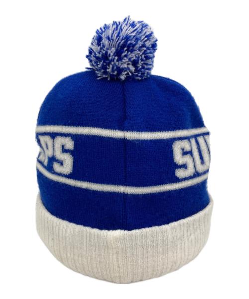 SUPREME（シュプリーム）Supreme (シュプリーム) WTAPS (ダブルタップス) ニットキャップ ブルーの古着・服飾アイテム