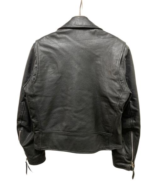 EXCELLED（エクセル）EXCELLED (エクセル) 80s-90s レザーダブルライダースジャケット ブラック サイズ:	SIZE 40の古着・服飾アイテム