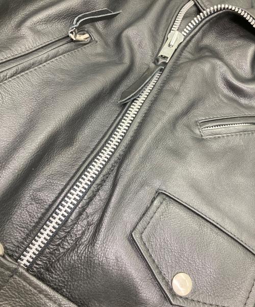 EXCELLED（エクセル）EXCELLED (エクセル) 80s-90s レザーダブルライダースジャケット ブラック サイズ:	SIZE 40の古着・服飾アイテム