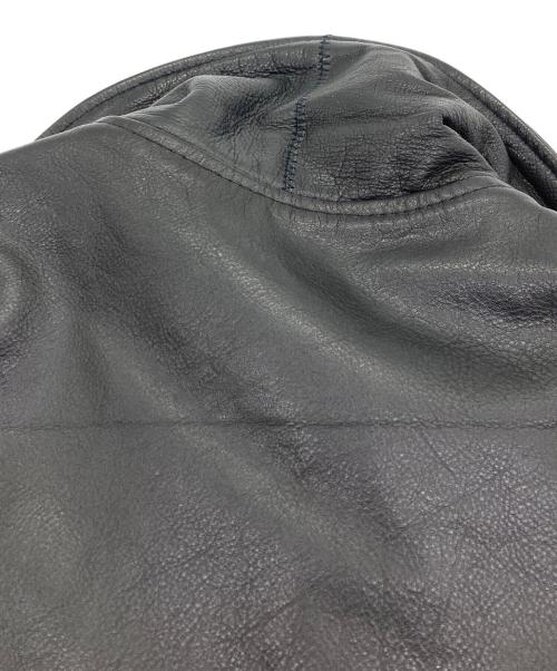 EXCELLED（エクセル）EXCELLED (エクセル) 80s-90s レザーダブルライダースジャケット ブラック サイズ:	SIZE 40の古着・服飾アイテム