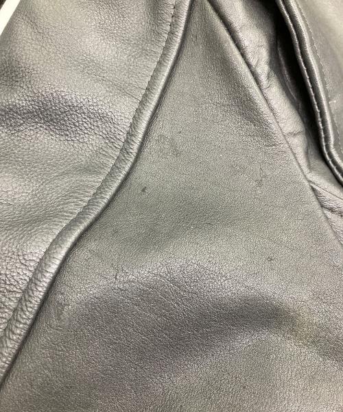 EXCELLED（エクセル）EXCELLED (エクセル) 80s-90s レザーダブルライダースジャケット ブラック サイズ:	SIZE 40の古着・服飾アイテム