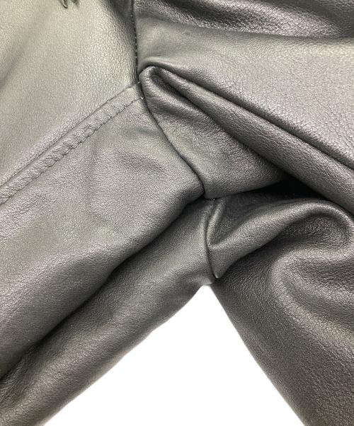 EXCELLED（エクセル）EXCELLED (エクセル) 80s-90s レザーダブルライダースジャケット ブラック サイズ:	SIZE 40の古着・服飾アイテム