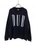 ISNESS MUSIC（イズネス ミュージック）の古着「DUB SWEATSHIRT」｜ネイビー