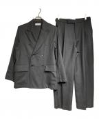 MARKAマーカ）の古着「wool soft serge セットアップ/ウールソフトサージ」｜ブラック