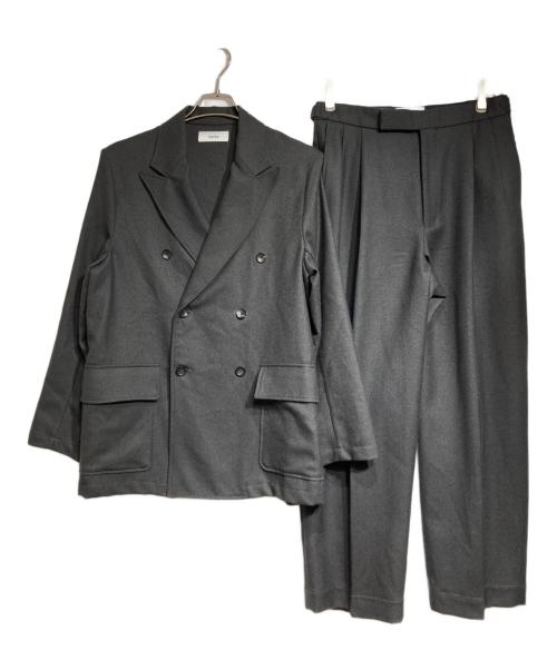 MARKA（マーカ）MARKA (マーカ) wool soft serge セットアップ/ウールソフトサージ ブラック サイズ:1の古着・服飾アイテム