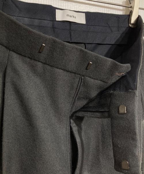 MARKA（マーカ）MARKA (マーカ) wool soft serge セットアップ/ウールソフトサージ ブラック サイズ:1の古着・服飾アイテム
