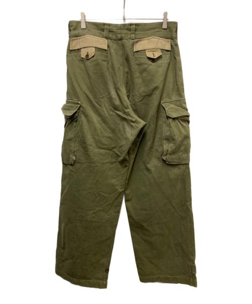 French Army（フランス軍）French Army (フランス軍) 50s 前期型M-47カーゴパンツ カーキ サイズ:ウエスト86/股下76/股上37の古着・服飾アイテム