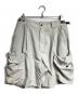 meanswhile（ミーンズワイル）の古着「Luggage Cargo Shorts/Bone」｜ベージュ