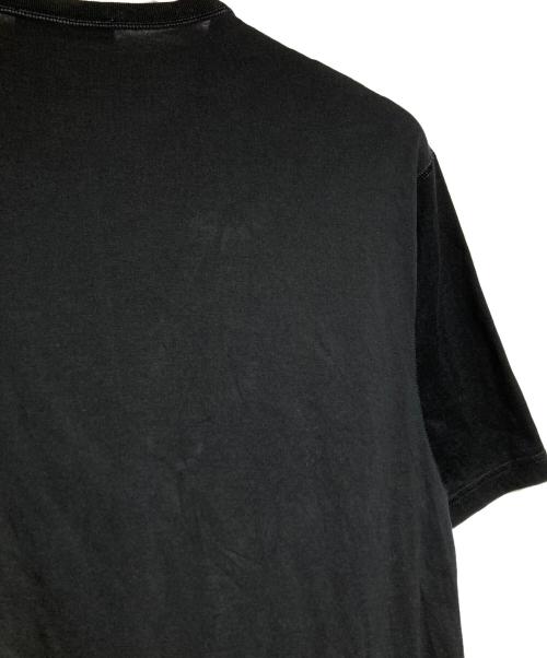 DOLCE & GABBANA（ドルチェ＆ガッバーナ）DOLCE & GABBANA (ドルチェ＆ガッバーナ) ロゴテープTシャツ/Logo Tape Tee ブラック サイズ:54の古着・服飾アイテム
