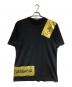DOLCE & GABBANA（ドルチェ＆ガッバーナ）の古着「ロゴテープTシャツ/Logo Tape Tee」｜ブラック