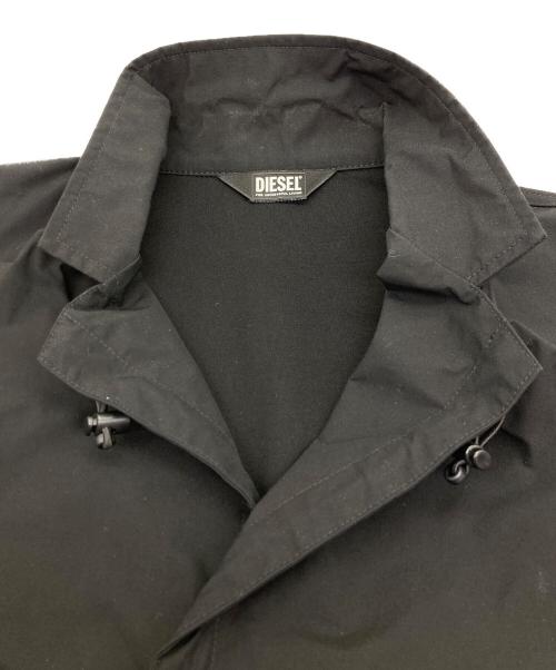 DIESEL（ディーゼル）DIESEL (ディーゼル) J-REY ナイロン ドッキングジャケット ブラック サイズ:52の古着・服飾アイテム
