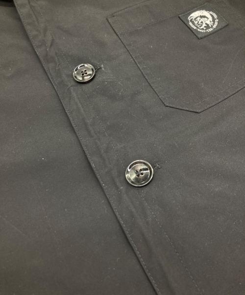 DIESEL（ディーゼル）DIESEL (ディーゼル) J-REY ナイロン ドッキングジャケット ブラック サイズ:52の古着・服飾アイテム