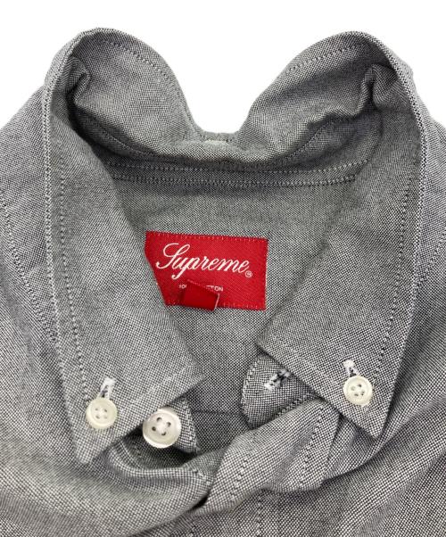 SUPREME（シュプリーム）Supreme (シュプリーム) oxford shirt グレー サイズ:SIZE Mの古着・服飾アイテム