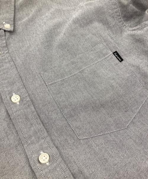 SUPREME（シュプリーム）Supreme (シュプリーム) oxford shirt グレー サイズ:SIZE Mの古着・服飾アイテム