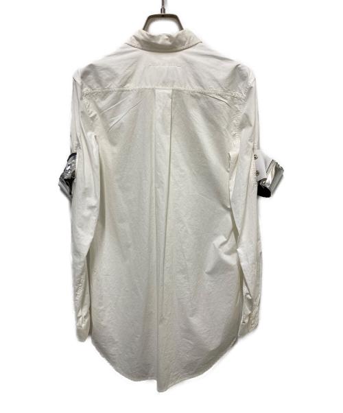 MM6 Maison Margiela（エムエムシックスメゾンマルジェラ）MM6 Maison Margiela (エムエムシックスメゾンマルジェラ) 長袖シャツ ホワイト サイズ:36の古着・服飾アイテム
