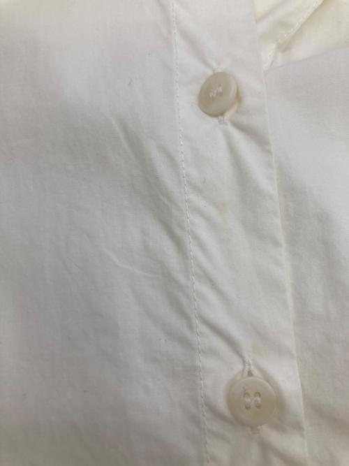 MM6 Maison Margiela（エムエムシックスメゾンマルジェラ）MM6 Maison Margiela (エムエムシックスメゾンマルジェラ) 長袖シャツ ホワイト サイズ:36の古着・服飾アイテム