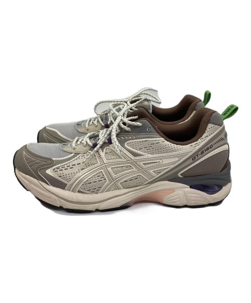 asics（アシックス）asics (アシックス) WOOD WOOD (ウッド ウッド) GT-2160 シルバー×ベージュ サイズ:29cmの古着・服飾アイテム