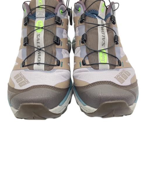 SALOMON（サロモン）SALOMON (サロモン) BODEGA (ボデガ) XT-4 OG The Glider グレー×ブラウン サイズ:	SIZE　US11.5 （29.5cm）の古着・服飾アイテム