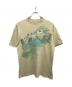 Hanes（ヘインズ）の古着「90sアニマルプリントTシャツ」｜ベージュ