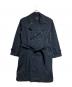 UNUSED（アンユーズド）の古着「変形トレンチコート/Trench coat」｜ネイビー