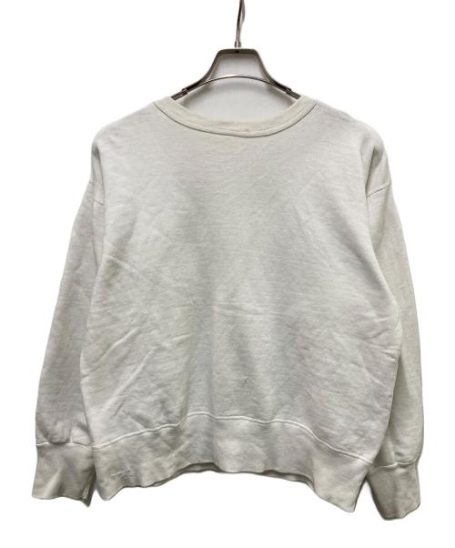 USED（ユーズド）USED (ユーズド) セットインスリーブスウェット ホワイト サイズ:‐の古着・服飾アイテム