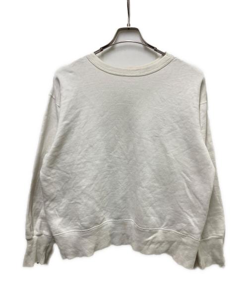 USED（ユーズド）USED (ユーズド) セットインスリーブスウェット ホワイト サイズ:‐の古着・服飾アイテム