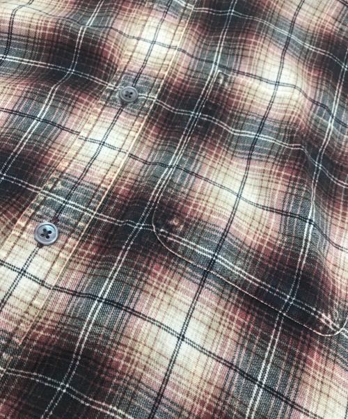 stussy（ステューシー）stussy (ステューシー) MATTHEW PRINTED SHIRT ブラウン サイズ:Sの古着・服飾アイテム