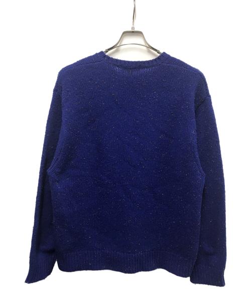 SUPREME（シュプリーム）Supreme (シュプリーム) Small Box Speckle Sweater ブルー サイズ:Ｍの古着・服飾アイテム