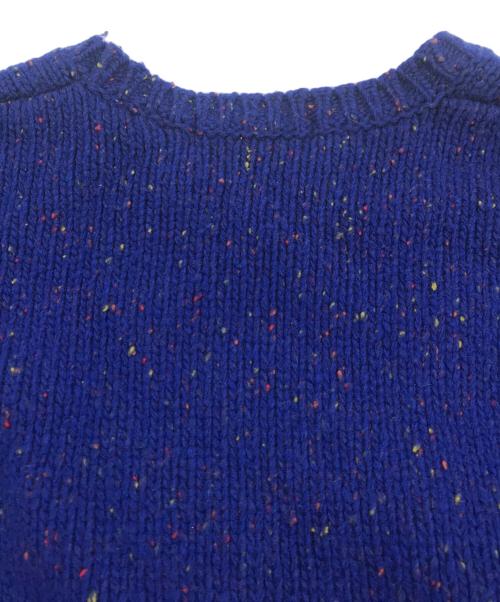 SUPREME（シュプリーム）Supreme (シュプリーム) Small Box Speckle Sweater ブルー サイズ:Ｍの古着・服飾アイテム