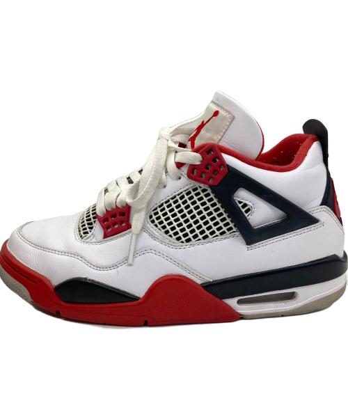 NIKE（ナイキ）NIKE (ナイキ) Nike Air Jordan 4 Retro OG レッド×ホワイト サイズ:US7 (25cm)の古着・服飾アイテム