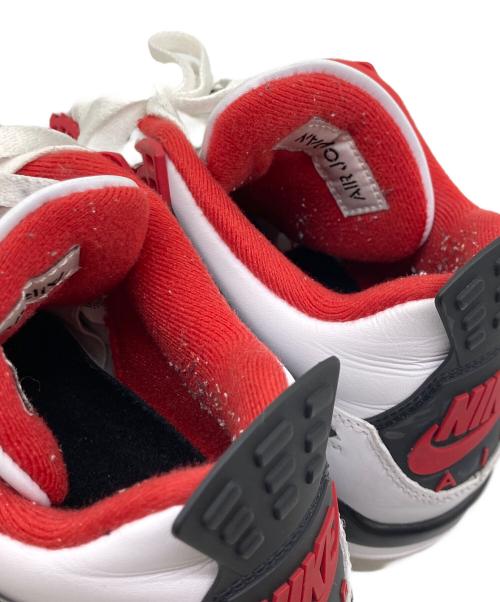 NIKE（ナイキ）NIKE (ナイキ) Nike Air Jordan 4 Retro OG レッド×ホワイト サイズ:US7 (25cm)の古着・服飾アイテム