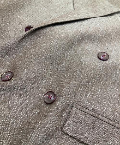 USED（ユーズド）USED (ユーズド) カスリダブルブレストセットアップ パープル サイズ:-の古着・服飾アイテム