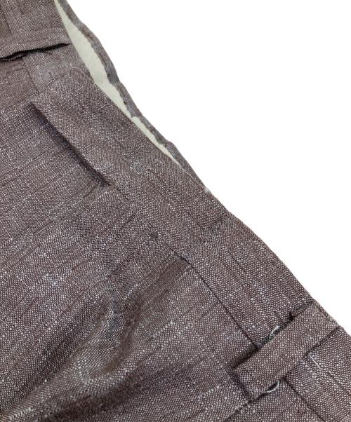 USED（ユーズド）USED (ユーズド) カスリダブルブレストセットアップ パープル サイズ:-の古着・服飾アイテム