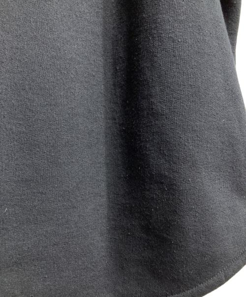 BALENCIAGA（バレンシアガ）BALENCIAGA (バレンシアガ) SWEAT OVERSIZED SHIRTS/スウェットオーバーサイズドシャツ ブラック サイズ:XXSの古着・服飾アイテム