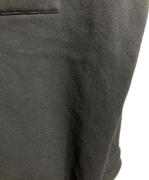 BALENCIAGA（バレンシアガ）BALENCIAGA (バレンシアガ) SWEAT OVERSIZED SHIRTS/スウェットオーバーサイズドシャツ ブラック サイズ:XXSの古着・服飾アイテム