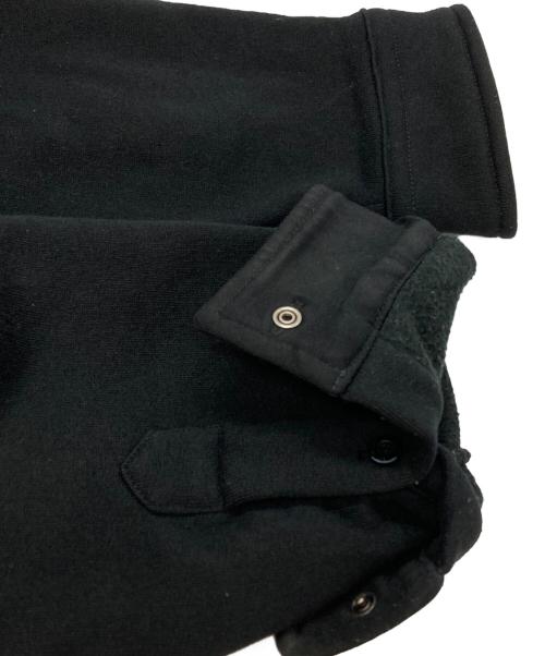 BALENCIAGA（バレンシアガ）BALENCIAGA (バレンシアガ) SWEAT OVERSIZED SHIRTS/スウェットオーバーサイズドシャツ ブラック サイズ:XXSの古着・服飾アイテム