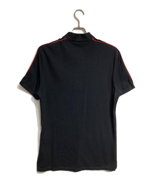 GIVENCHY（ジバンシィ）GIVENCHY (ジバンシィ) ハーフジップポロシャツ/half-zip polo shirt ブラック サイズ:XLの古着・服飾アイテム