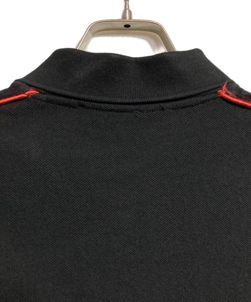 GIVENCHY（ジバンシィ）GIVENCHY (ジバンシィ) ハーフジップポロシャツ/half-zip polo shirt ブラック サイズ:XLの古着・服飾アイテム