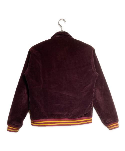 THE FLAT HEAD（ザ・フラットヘッド）THE FLAT HEAD (ザ・フラットヘッド) コーデュロイ バーシティジャケット/Corduroy Varsity Jacket ボルドー サイズ:40の古着・服飾アイテム