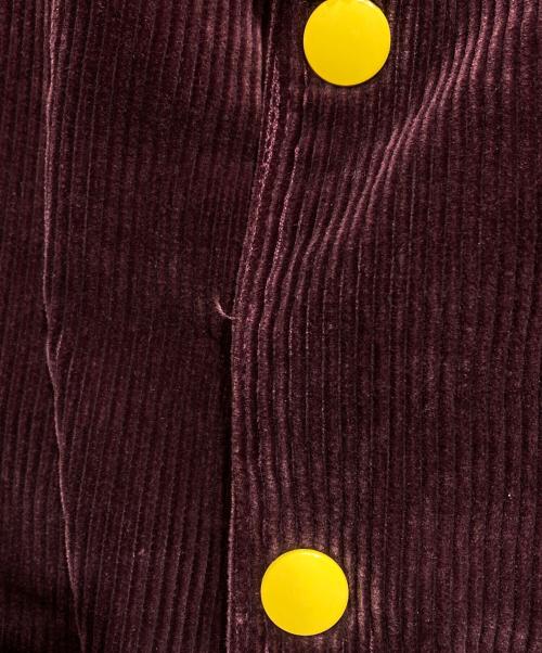 THE FLAT HEAD（ザ・フラットヘッド）THE FLAT HEAD (ザ・フラットヘッド) コーデュロイ バーシティジャケット/Corduroy Varsity Jacket ボルドー サイズ:40の古着・服飾アイテム