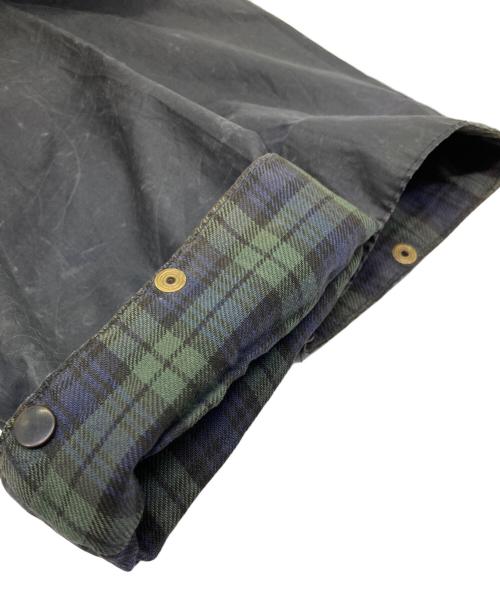 Barbour（バブアー）Barbour (バブアー) DURHAM フーデット オイルドジャケット ネイビー サイズ:不明（実寸サイズ参照）の古着・服飾アイテム