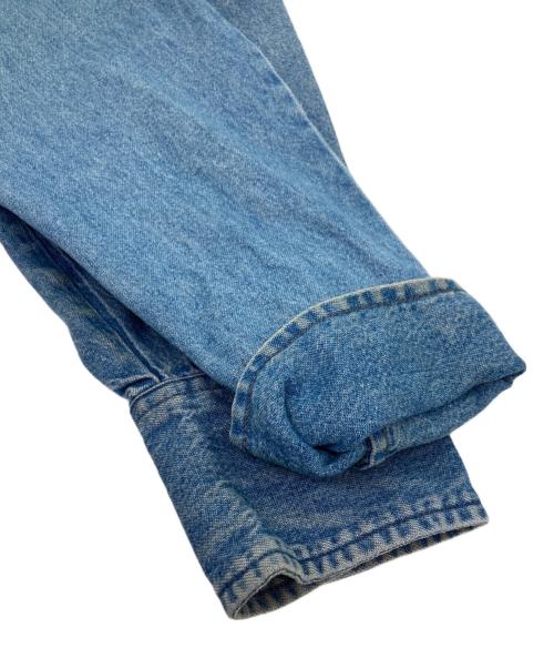 YSTRDY'S TMRRW（イエスタデイズトゥモロウ）YSTRDY'S TMRRW (イエスタデイズトゥモロウ) Wrangler (ラングラー) リメイクデニムシャツ インディゴ サイズ:SIZE Freeの古着・服飾アイテム
