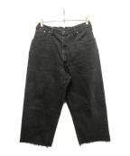 LEVI'Sリーバイス）の古着「550ブラックデニムパンツ」｜ブラック