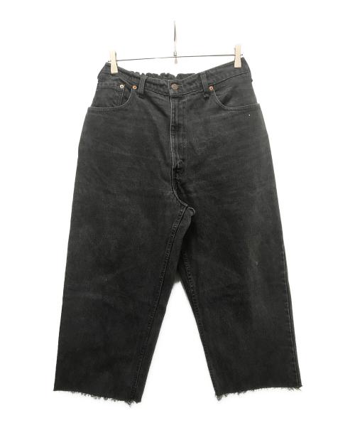 LEVI'S（リーバイス）LEVI'S (リーバイス) 550ブラックデニムパンツ ブラック サイズ:40の古着・服飾アイテム