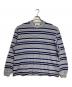everyone（エブリワン）の古着「border long sleeve tee shirt/ボーダーロングスリーブカットソー」｜ネイビー×グレー