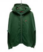 SUPREMEシュプリーム）の古着「Small Box Zip Up Hoodie」｜グリーン