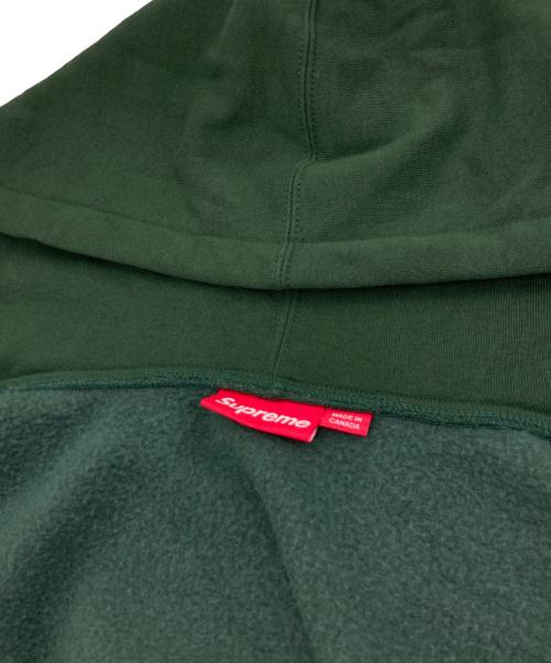 SUPREME（シュプリーム）Supreme (シュプリーム) Small Box Zip Up Hoodie グリーン サイズ:Lの古着・服飾アイテム