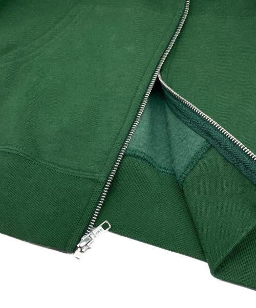 SUPREME（シュプリーム）Supreme (シュプリーム) Small Box Zip Up Hoodie グリーン サイズ:Lの古着・服飾アイテム